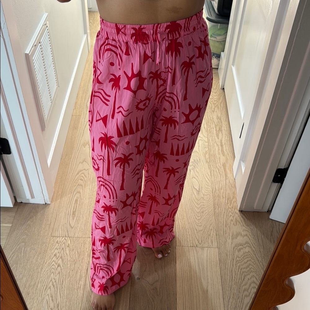 Tropical Pink Women's Pants